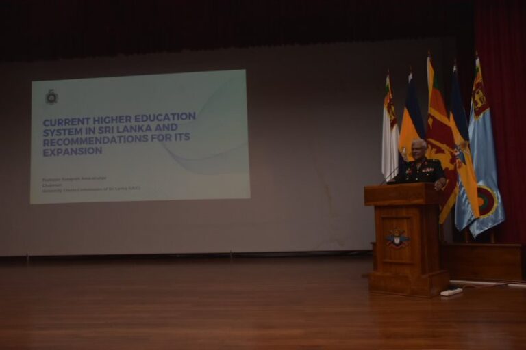 INFORMATIVE SESSION ON HIGHER EDUCATION SYSTEM IN SRI LANKA - KDU